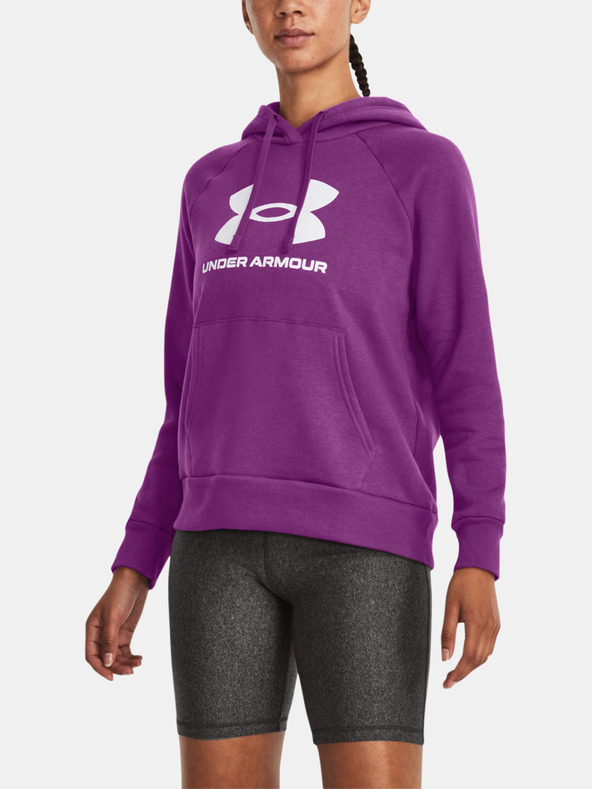 Under Armour Ženska majica s kapuljačom Under Armour UA Rival Fleece s velikim logotipom Hdy