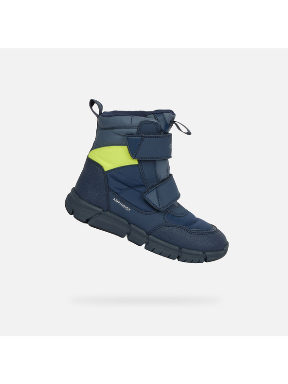 Geox Tamno plava dječača zimska obuća Geox Flexyper Boy B ABX