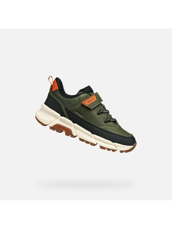Geox Khaki dječačke tenisice Geox Flexyper Plus