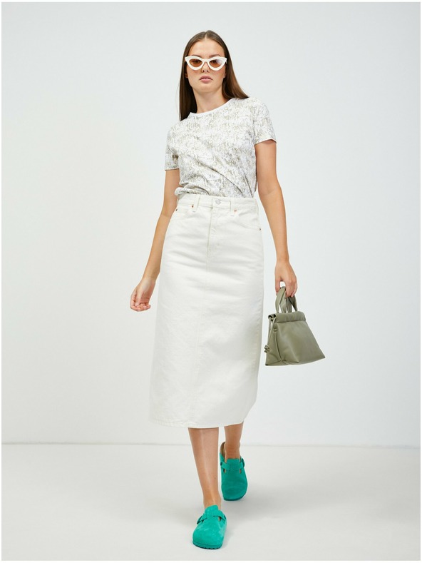 Orsay Bež-bijela majica sa životinjskim uzorkom ORSAY