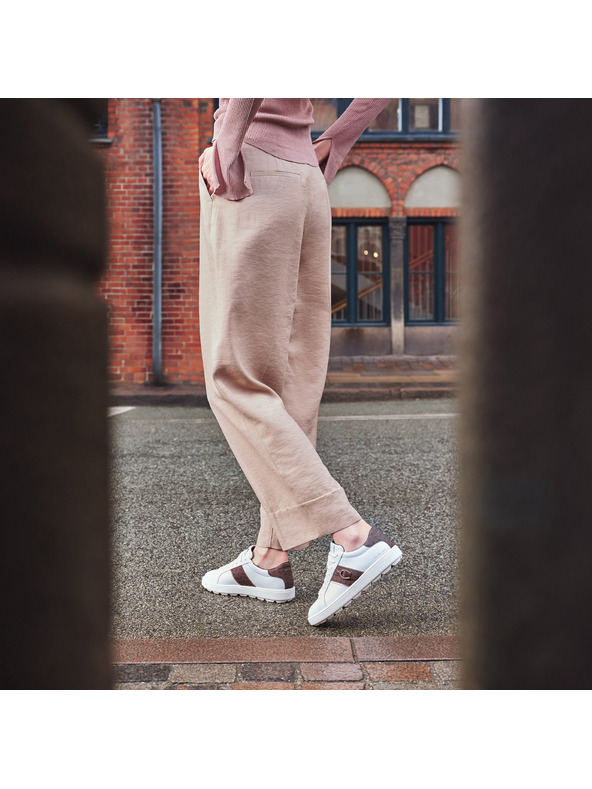 Geox Bijele ženske tenisice Geox Spherica ECUB-1