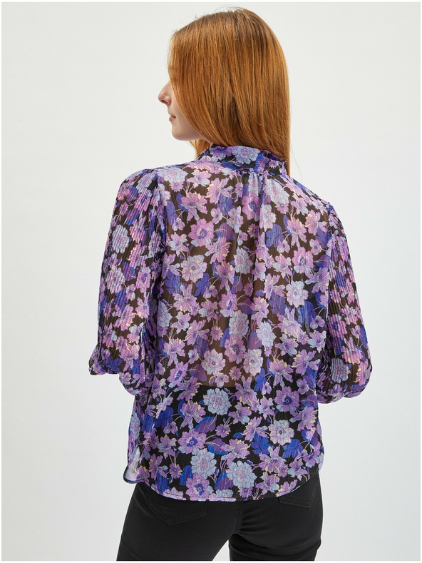Orsay Ljubičasta ženska cvjetna bluza ORSAY