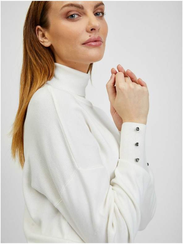 Orsay Bijeli ženski pulover ORSAY