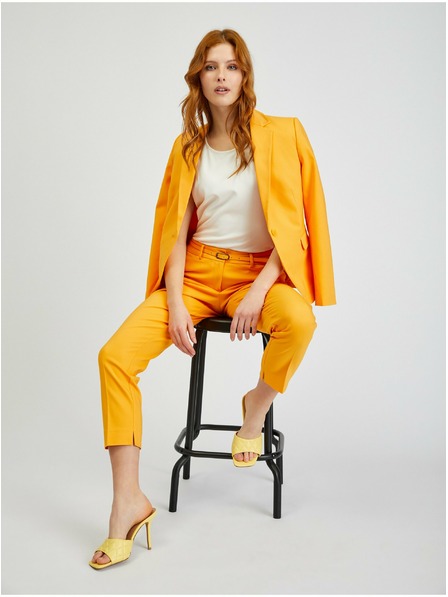 Orsay Narančaste ženske kratke hlače s remenom ORSAY