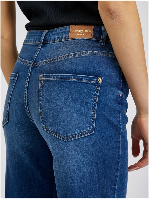 Orsay Tamnoplave ženske traperice s blagim trapezom ORSAY