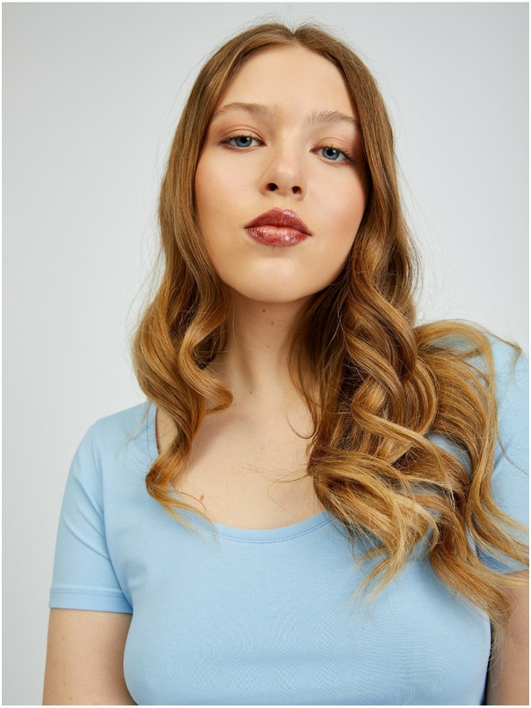 Orsay Svjetloplava ženska osnovna majica ORSAY