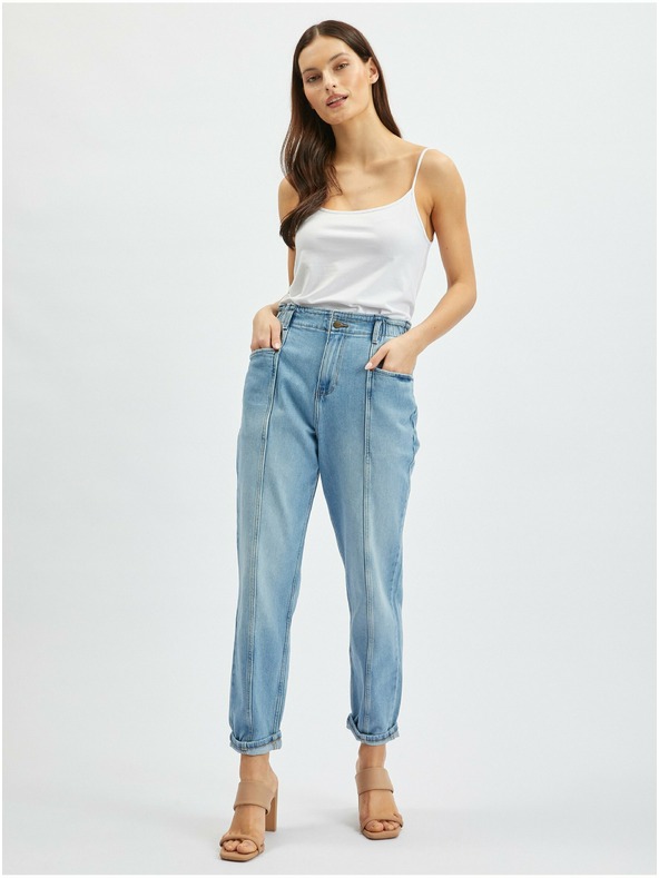 Orsay Svijetloplave ženske boyfriend traperice ORSAY