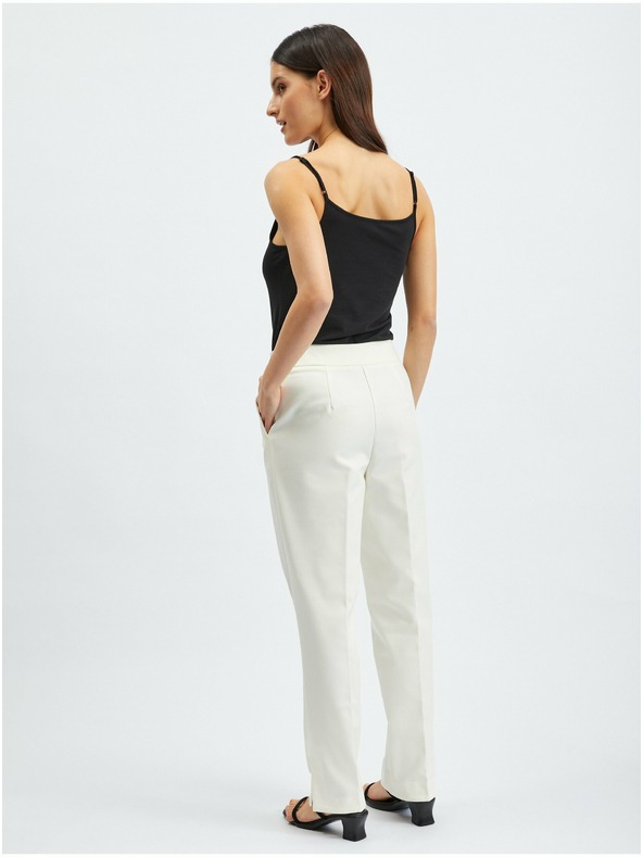Orsay Bijele ženske hlače ORSAY