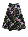 Orsay Crna ženska suknja cvjetnog uzorka ORSAY