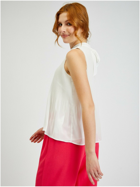 Orsay Bijela ženska plisirana bluza ORSAY