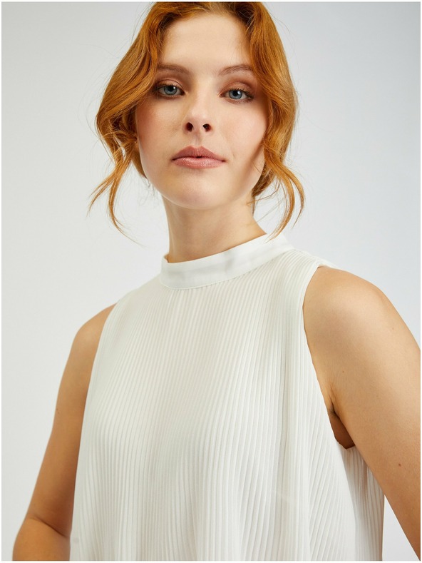 Orsay Bijela ženska plisirana bluza ORSAY