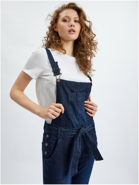 Orsay Tamnoplave ženske tregerice od trapera užeg kroja ORSAY