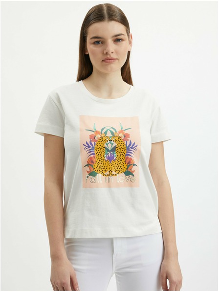 Orsay Krem ženska majica ORSAY