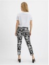 Orsay Bijelo-crne ženske hlače s uzorkom ORSAY