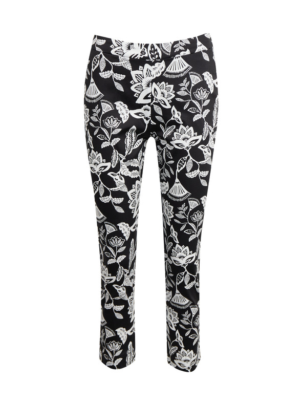 Orsay Bijelo-crne ženske hlače s uzorkom ORSAY