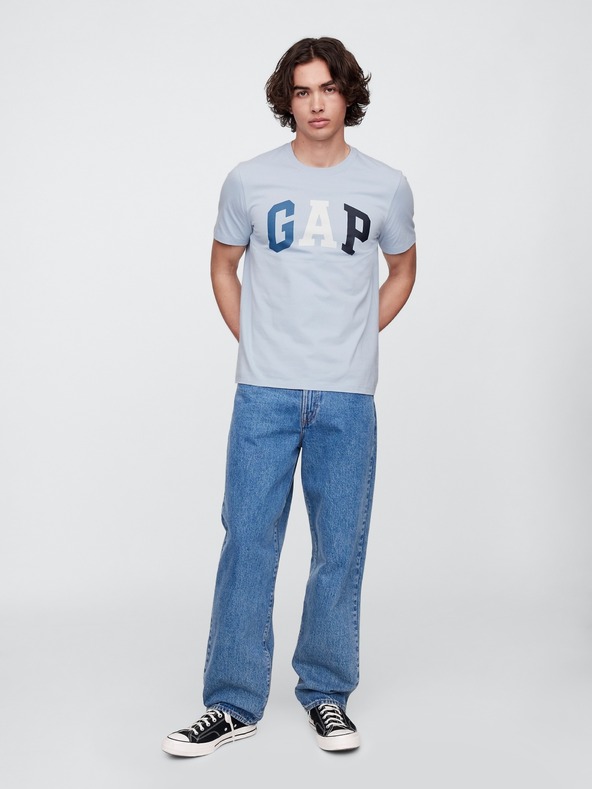 GAP Majica s logom Everyday Soft GAP