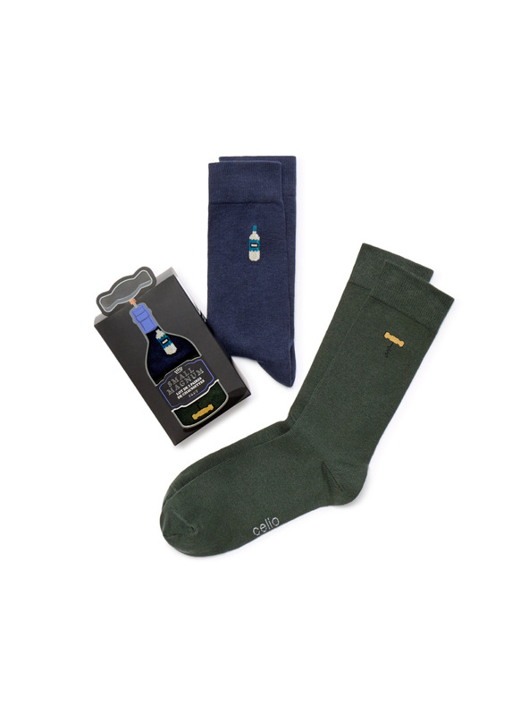 Celio Božićni paket čarapa Sekt