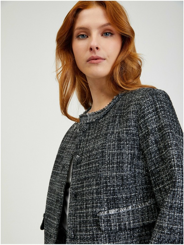 Orsay Sivi ženski sako od tvida ORSAY