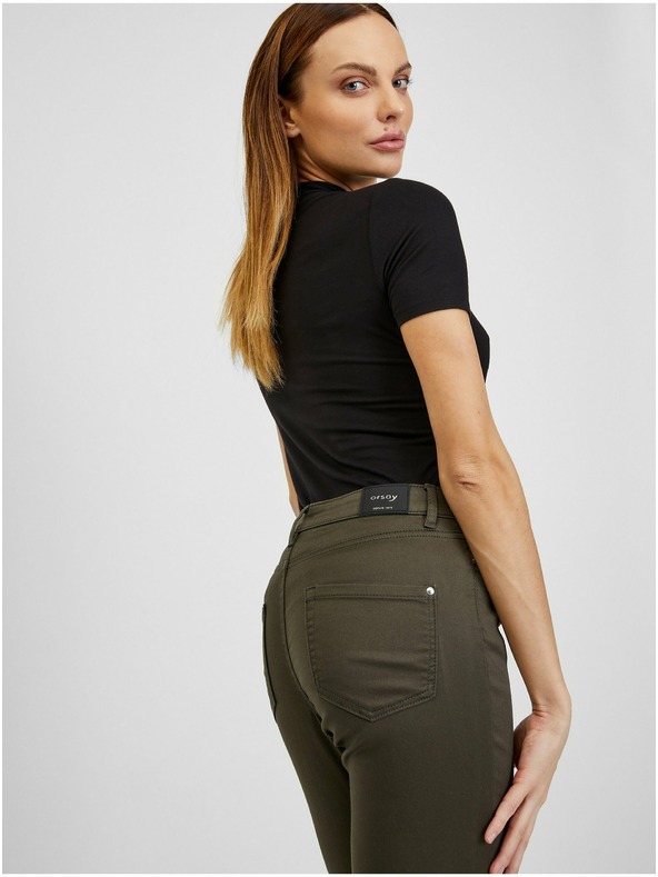 Orsay Kaki ženske hlače ORSAY