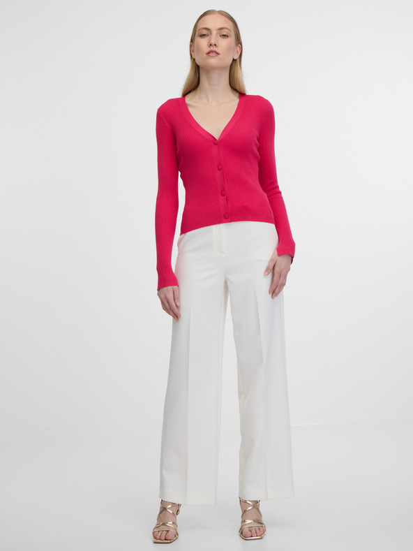 Orsay Tamno ružičasti ženski kardigan ORSAY