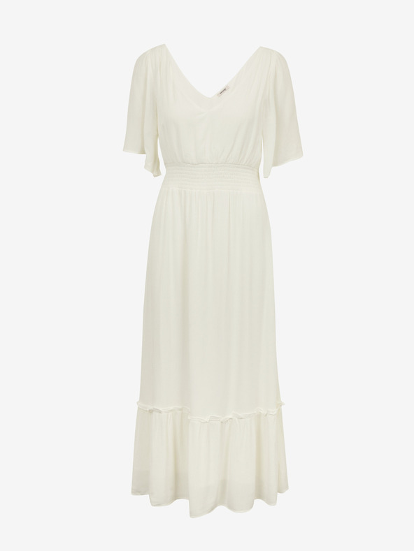 Orsay Krem ženska duga haljina ORSAY