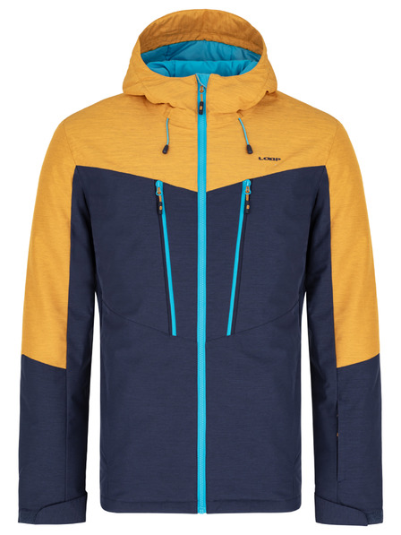 Loap Plavo-žuta muška skijaška jakna LOAP Lawrence