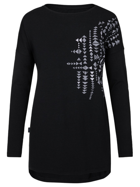 Loap Crna ženska majica LOAP Abvera