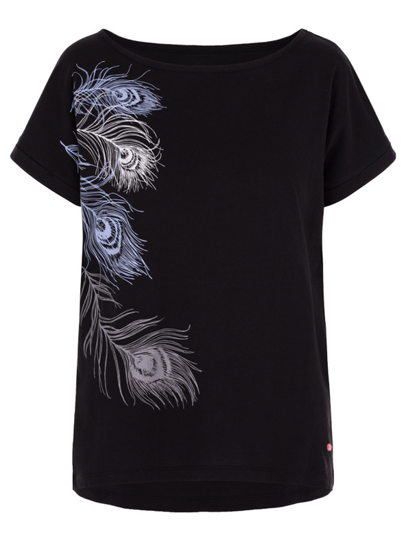 Loap Crna ženska majica LOAP Barbora