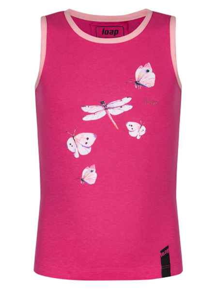 Loap Tamno roza djevojačka majica bez rukava LOAP BESLANA