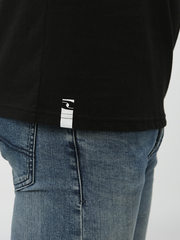 Loap Crna muška majica s printom LOAP BRED