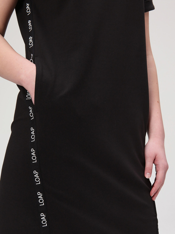 Loap Crna ženska haljina LOAP Ewelina