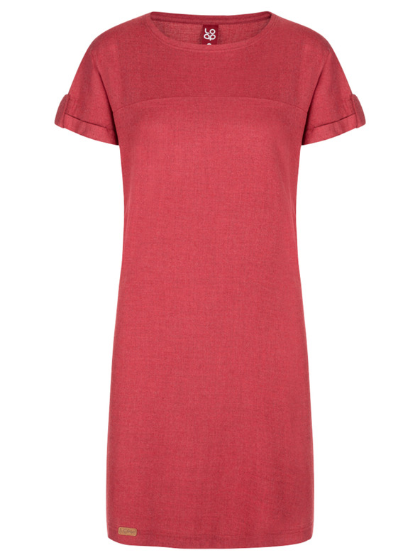 Loap Crvena ženska haljina LOAP NEBRASKA