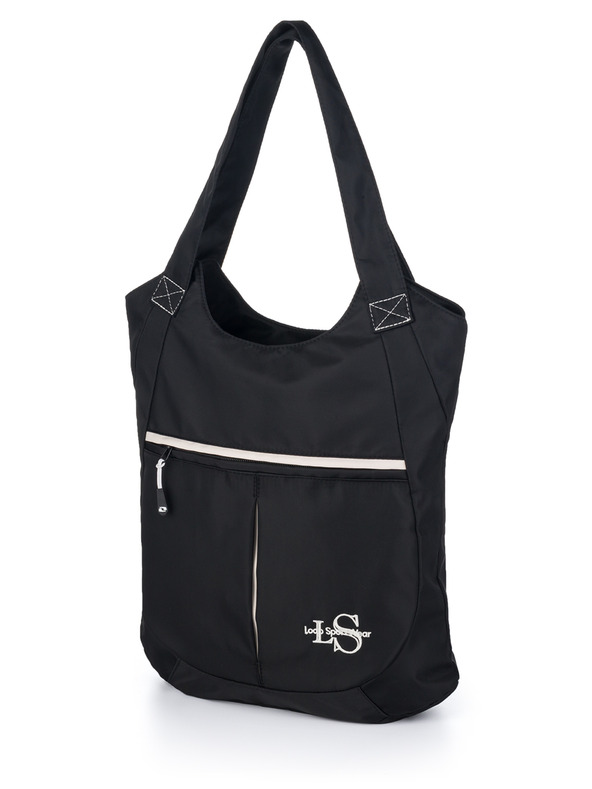 Loap Bijelo-crna ženska torba LOAP Binny