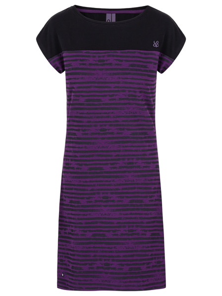 Loap Crno-ljubičasta ženska haljina LOAP Abyss