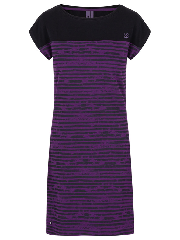 Loap Crno-ljubičasta ženska haljina LOAP Abyss