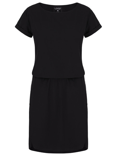Loap Crna ženska haljina LOAP Ubulina
