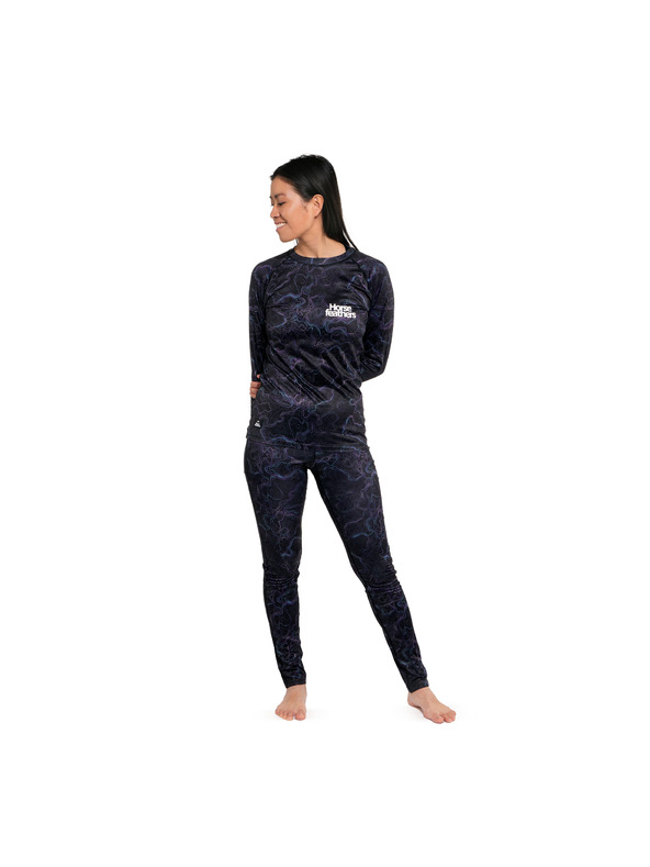 Horsefeathers Termo majica Mirra Horsefeathers - crna