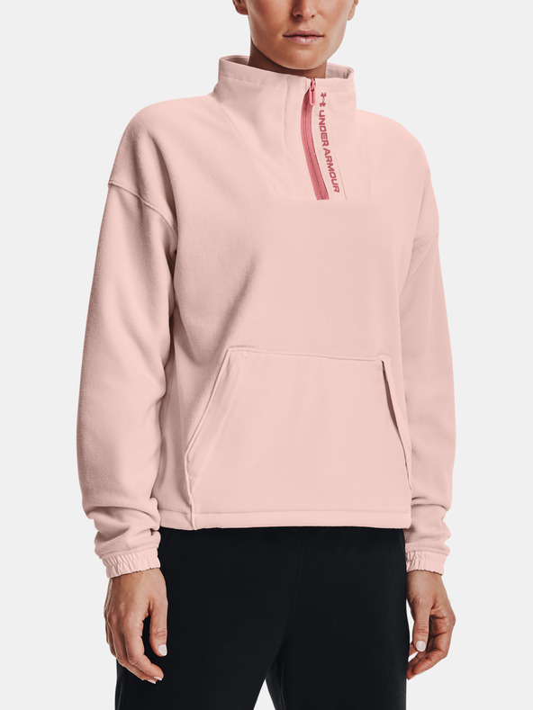 Under Armour Ženski pulover Under Armour Rush Fleece 1/2 Zip