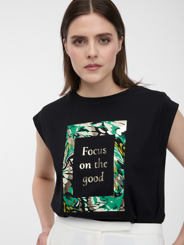 Orsay Crna ženska majica ORSAY