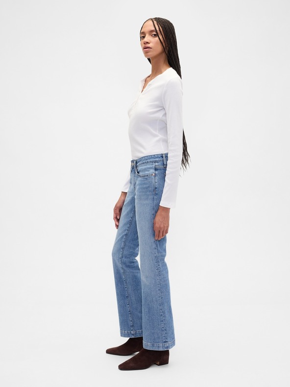 GAP Traper hlače Low Rise Long & Lean GAP