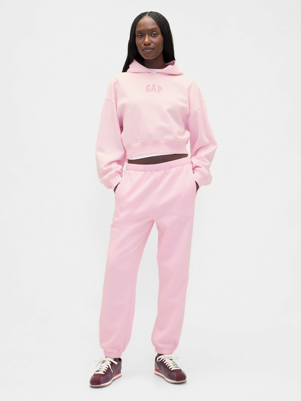 GAP Logo skraćena GAP majica s kapuljačom