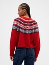 GAP Oversize kardigan Fair Isle s primjesom vune GAP