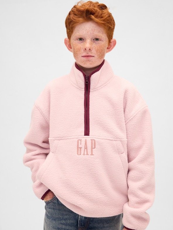 GAP Dječja sherpa dukserica Arctic Fleece GAP