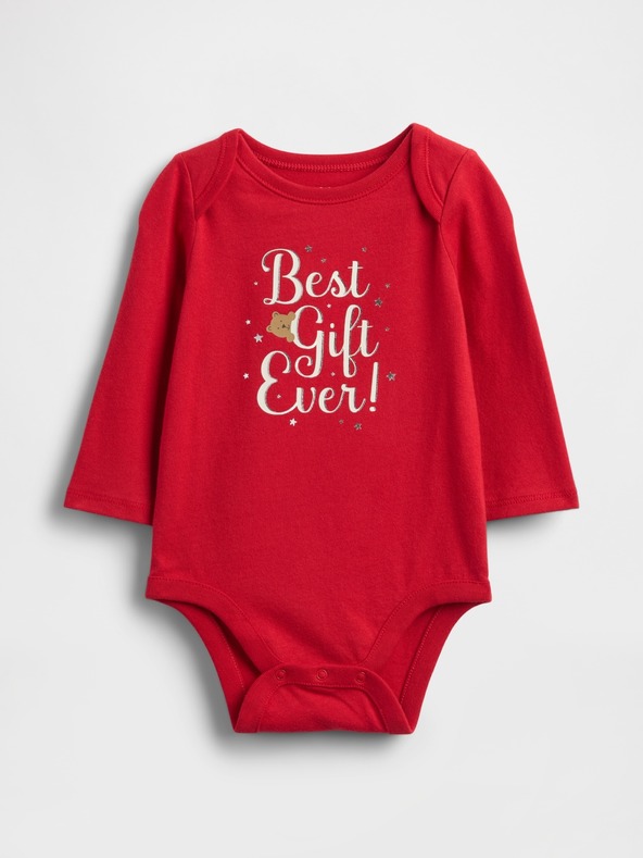 GAP Baby bodi s printom GAP
