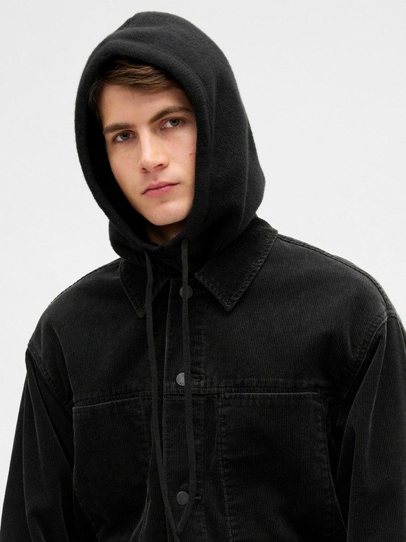 GAP Pleteni vrat s kapuljačom CashSoft GAP