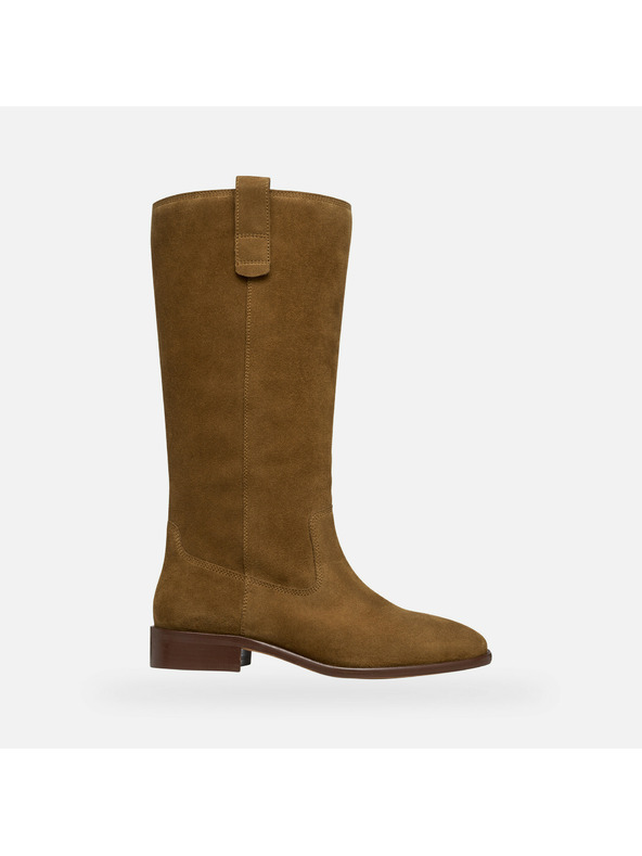 Geox Smeđe čizme Geox Eliebeth