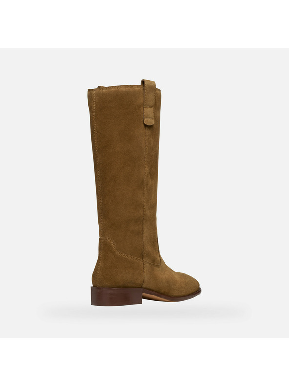 Geox Smeđe čizme Geox Eliebeth