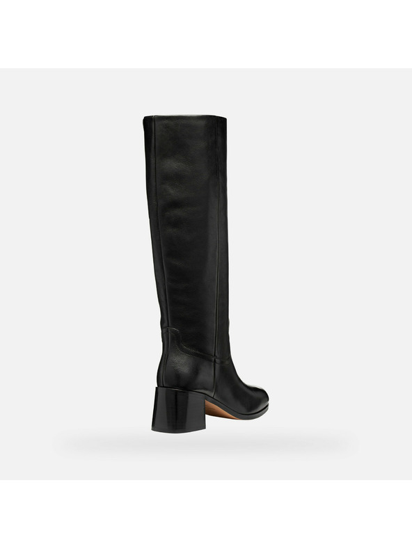 Geox Crne čizme Geox Alnoire