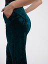 Orsay Zelene ženske baršunaste hlače ORSAY