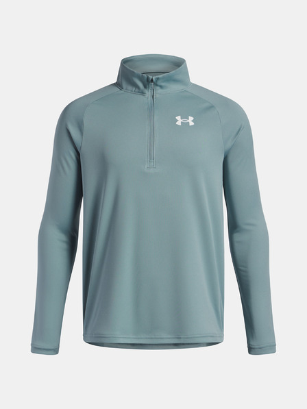 Under Armour Dječja majica Under Armour UA Tech 2.0 1/2 Zip-GRN